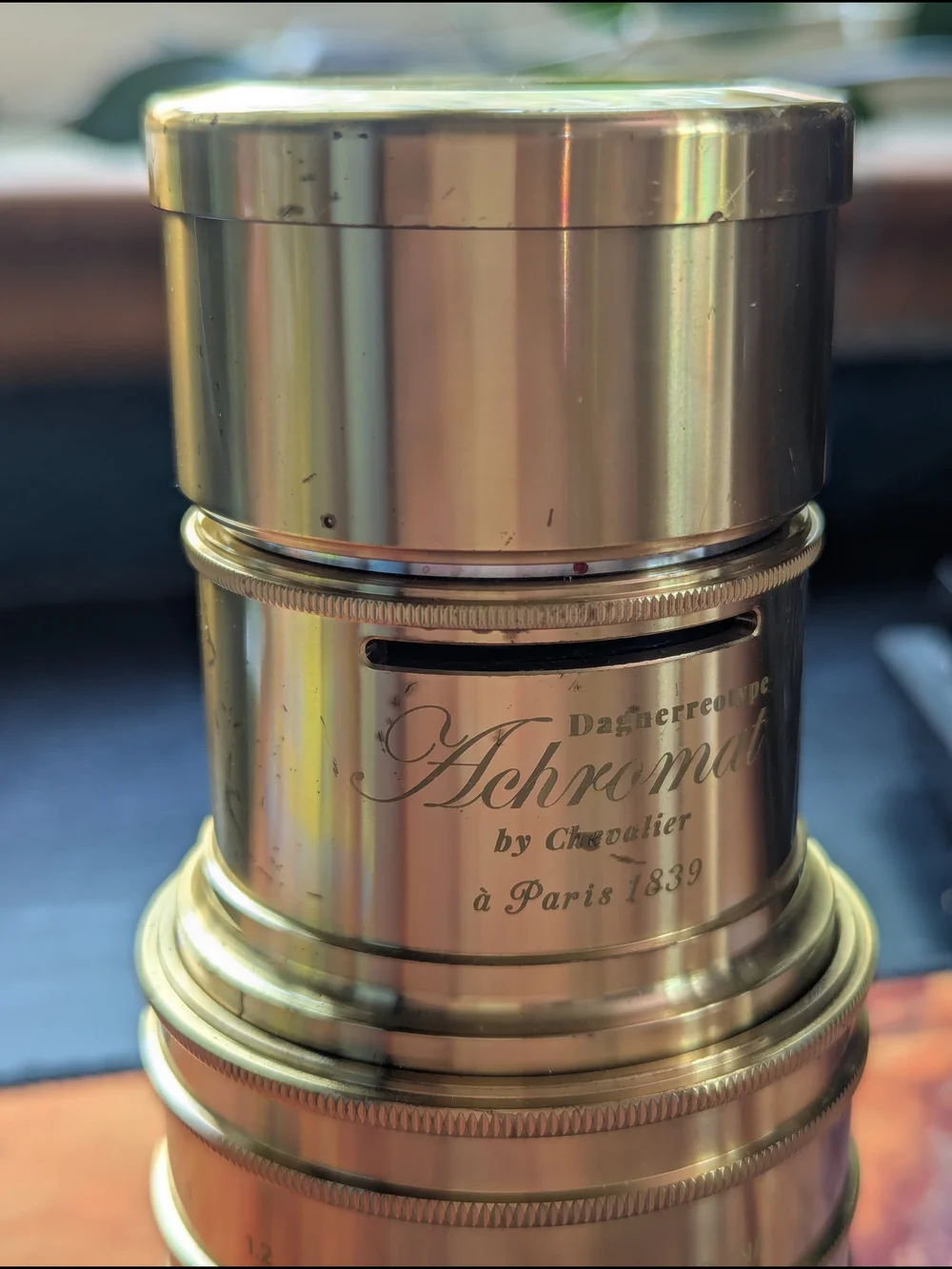 Lomography's Daguerreotype Achromat 2.9/64 Art Lens Chromat Brass Camera Lens